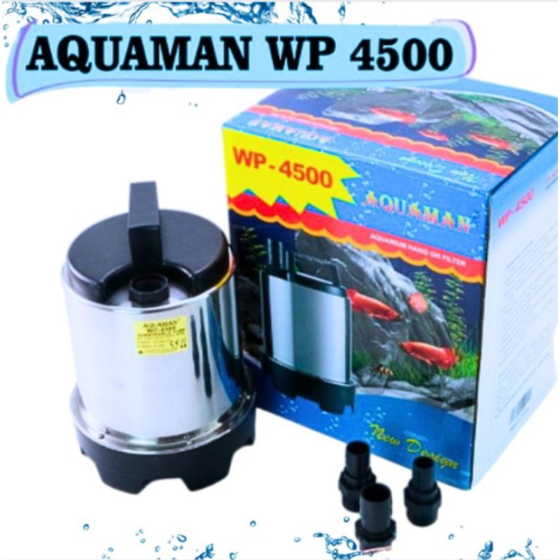 AQUAMAN WP 4500 Submersible pump Pompa kolam aquarium hidroponik
