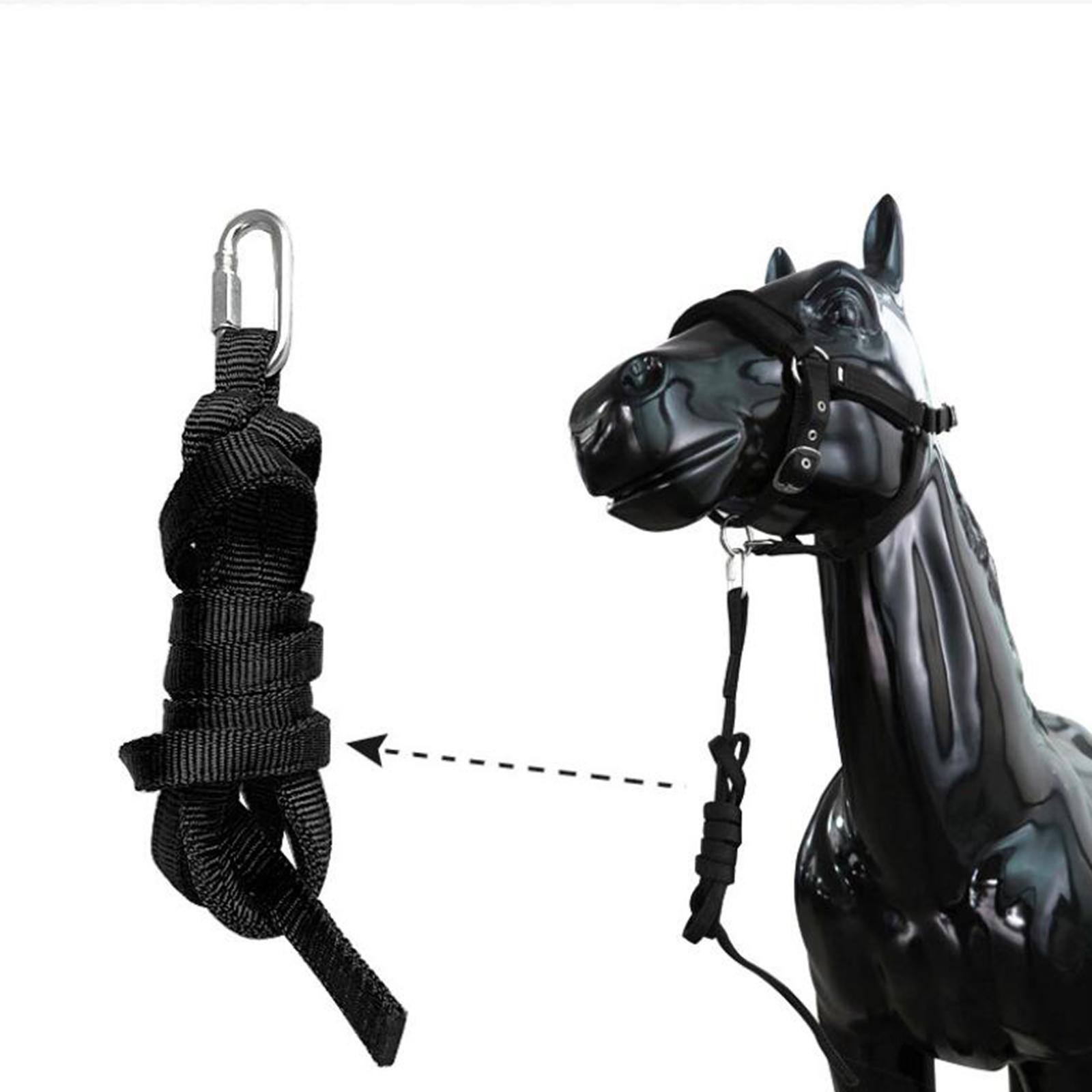 Gazechimp Heavy Duty Horse Bridle Rein Headstall Halter Equestrian Gear Horse Leading Rope
