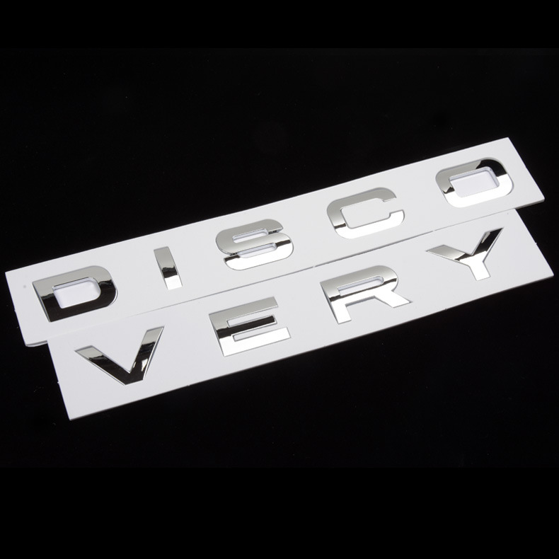 Tem Dán Discovery Chữ Nổi 3D Trang Trí Ô Tô, Xe Hơi, Tem Dán Trang Trí Ô Tô