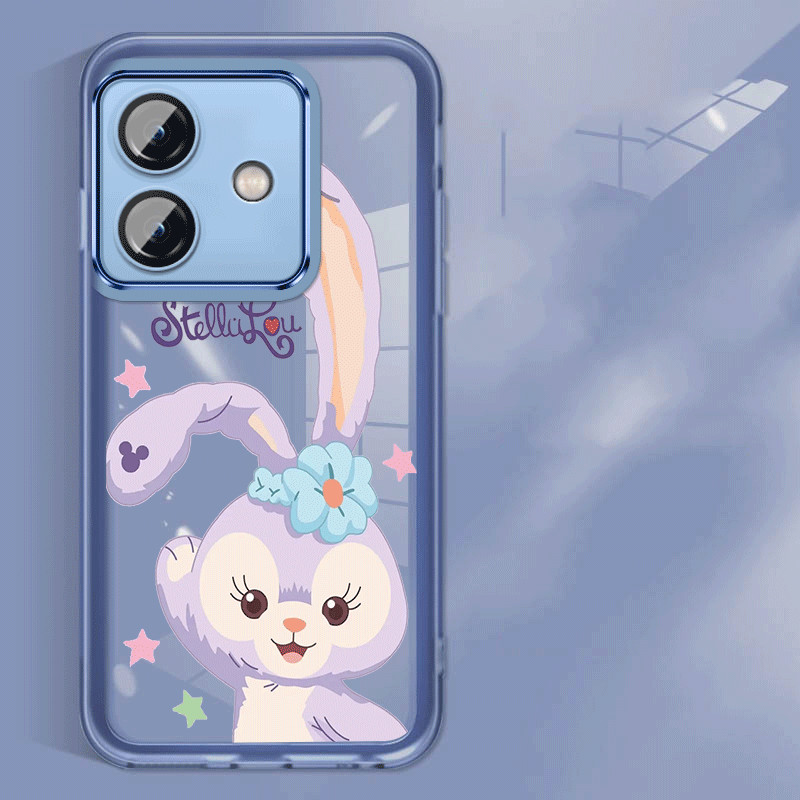 OPPO A3x A3 Cute Stellalou Casing Clear Candy Silicon Case Camera Protector Back TPU Soft Case. 