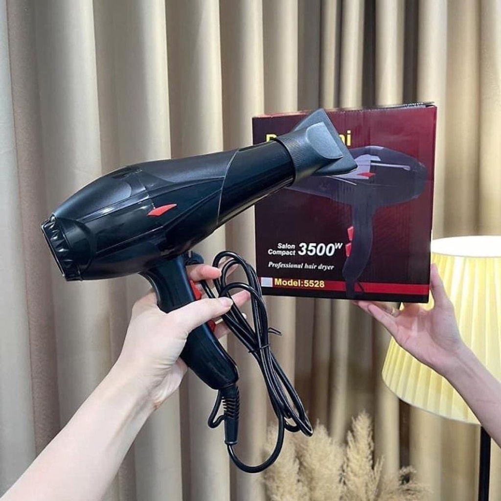 Máy Sấy Tóc 2 Chiều Nóng Lạnh Công Suất Lớn 3500W - Máy Sấy Tóc Mini