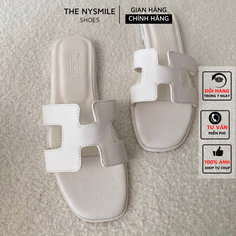 Dép chữ H da rằn - THENYSMILE - CASA
