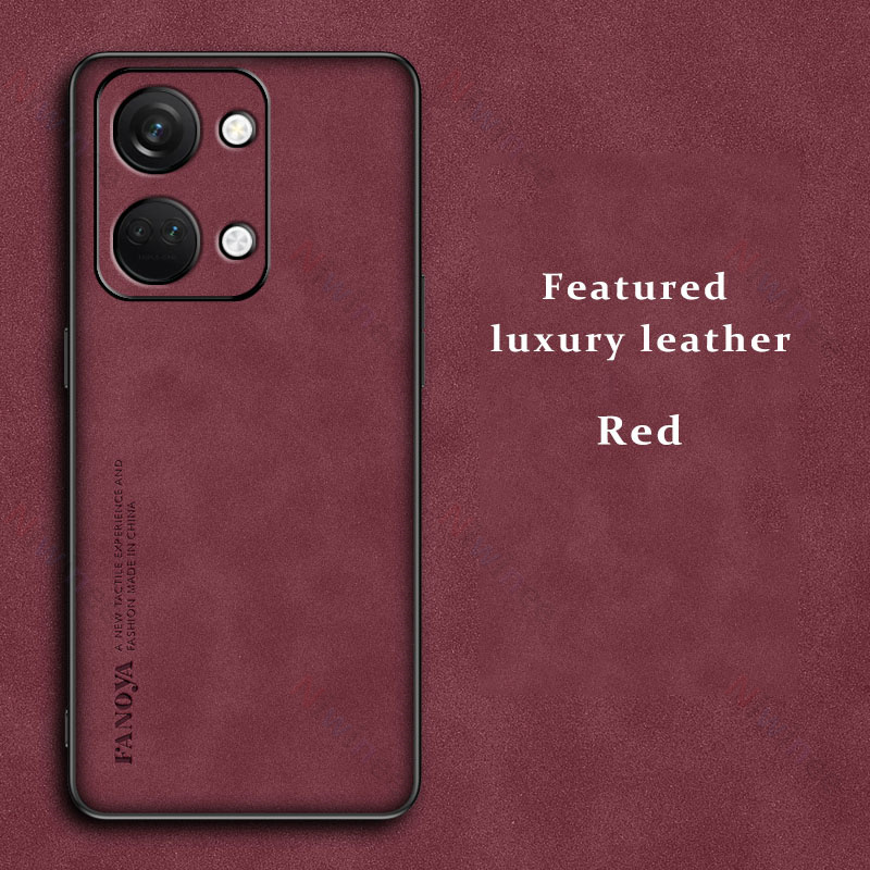 Luxury Leather Case For OnePlus Ace 2V 5G/OnePlus Nord 3 5G Stylish Soft Cover Comfortable Hand Shockproof Bumper Phone Case