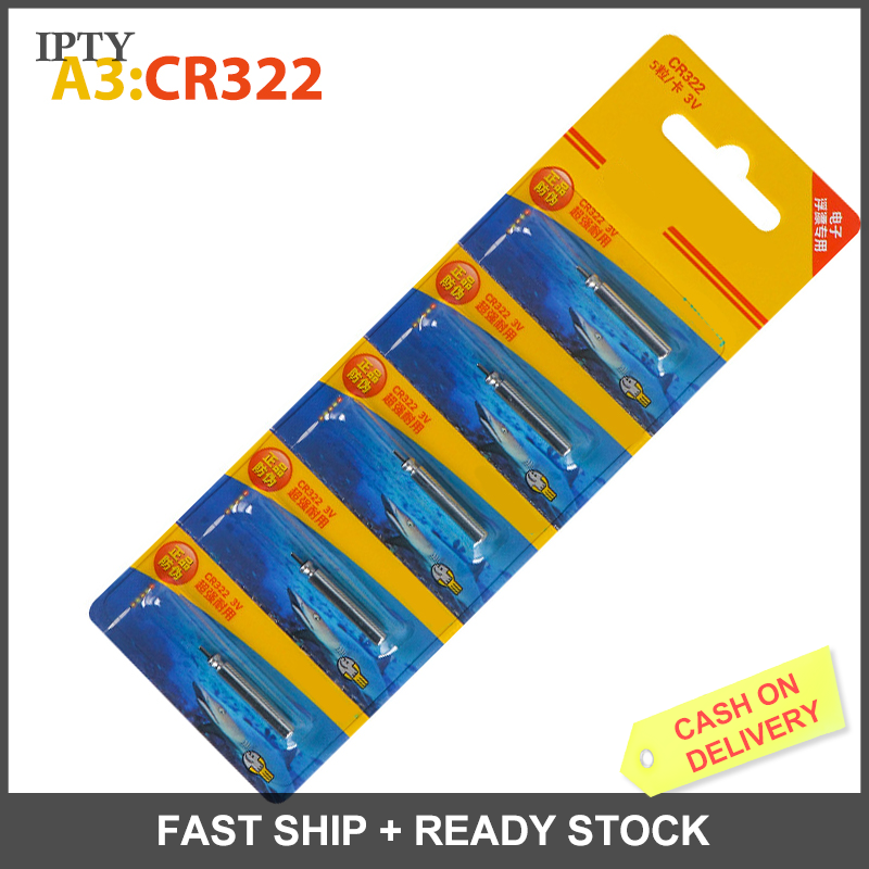 Ipty 5 chiếc phao câu cá ban đêm cr425 cr311 cr316 phụ kiện câu cá điện tử