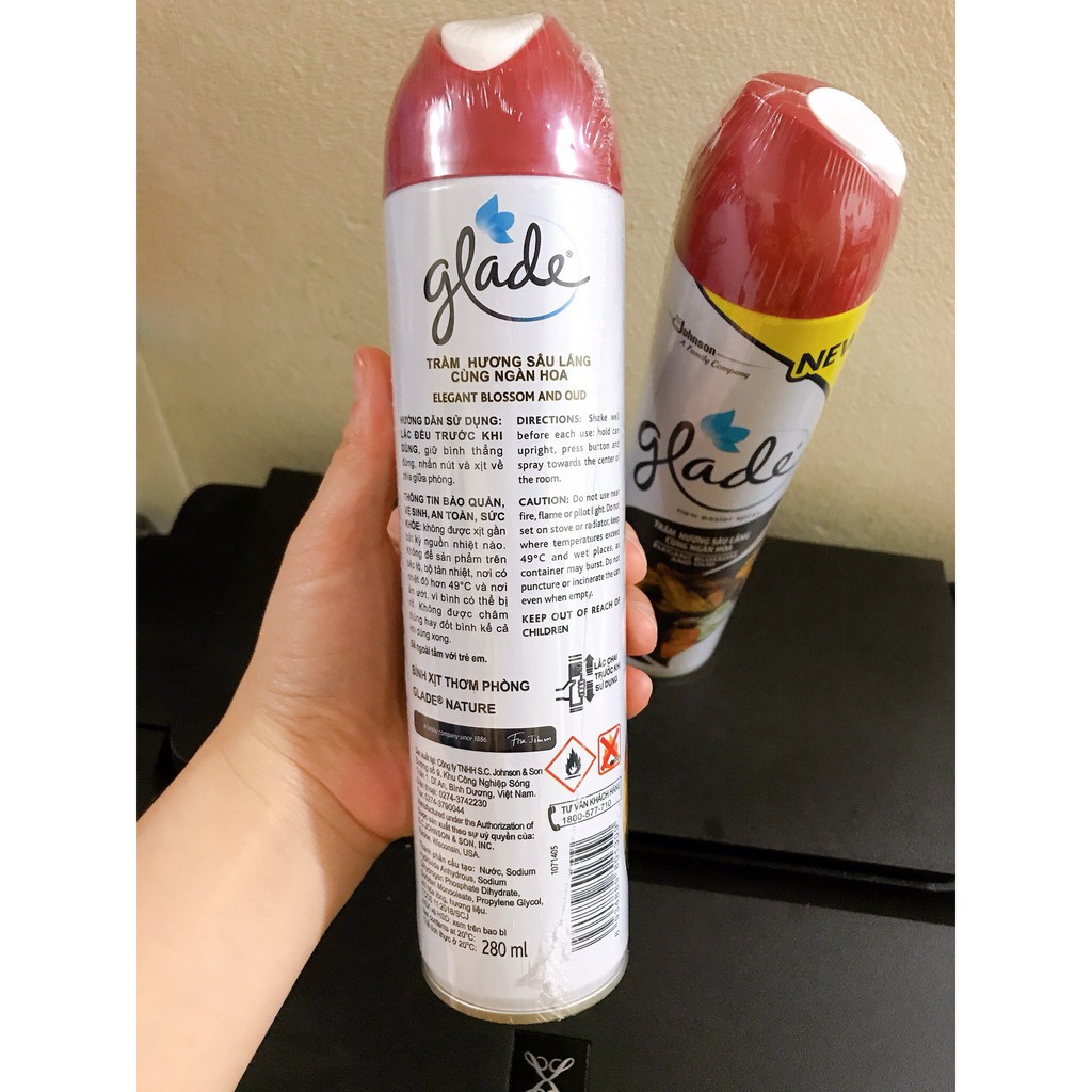 Xịt Phòng Glade Trầm Hương Sâu Lắng 280ml