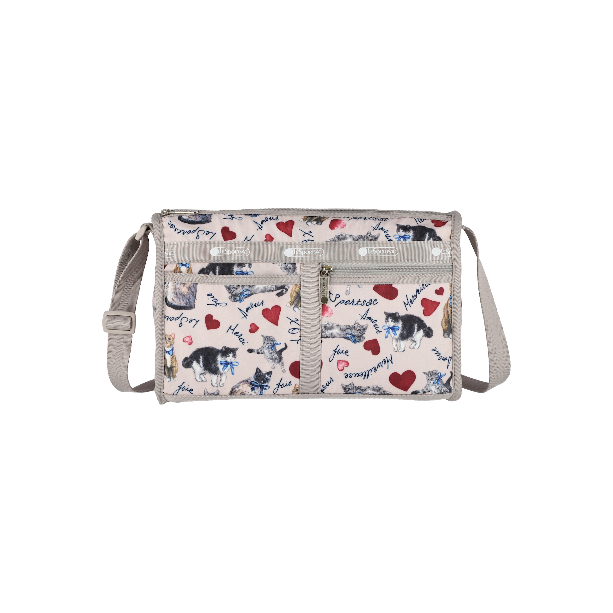 lesportsac classic deluxe shoulder satchel