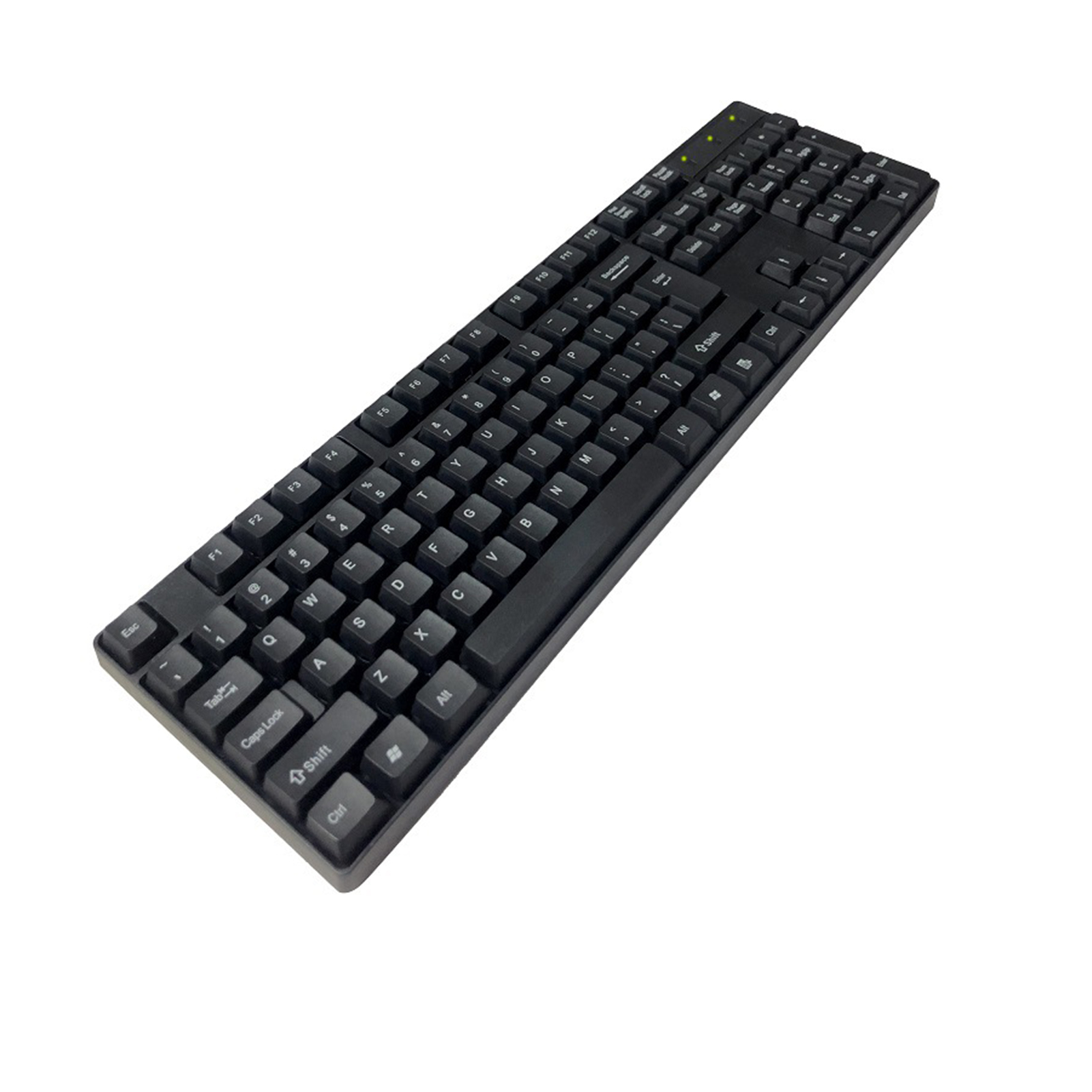 Valeriee Pc Wired Keyboard Usb Wired Keyboard Silent Ergonomic Usb Keyboard for Windows Mac Full Size 104 Keys for Office Pc K1800 Wired Keyboard