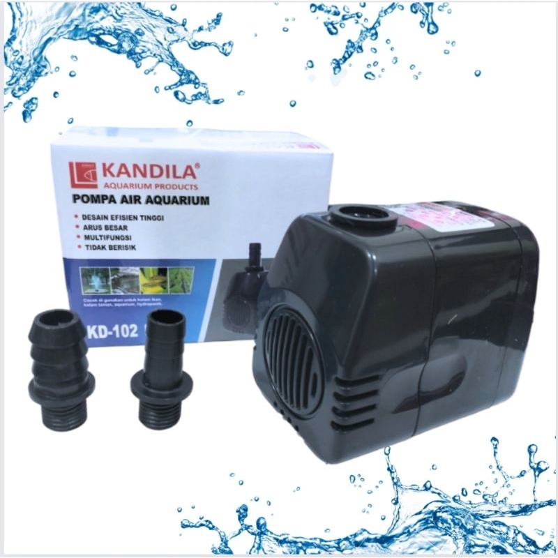 KANDILA KD 102 Pompa Kolam Aquarium Hidroponik