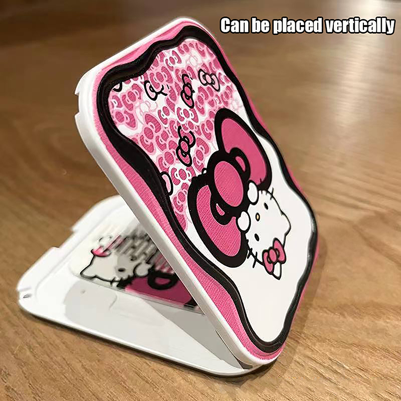 Sanrio%20Cute%20Pink%20Hello%20Kitty%20Folding%20Clamshell%20Mirror%20Makeup%20Mirror%20With%20Comb%20BANGCHEN%20-%20Image%205