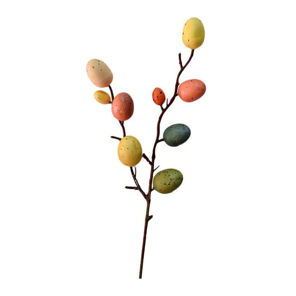 Easter Egg Tree Decoration Party Supplies Creative Branch with Painting Eggs Beautiful Easter Egg Decoration Easter Supplies