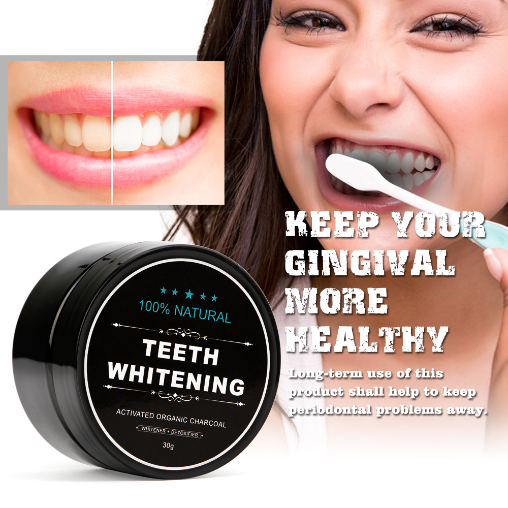 coco teeth whitening powder