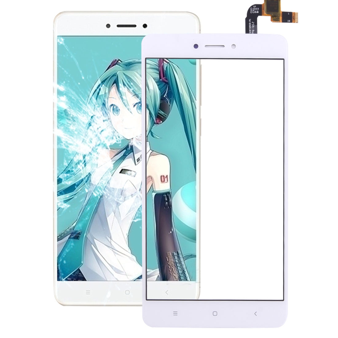Màn hình cảm ứng cho Xiaomi Redmi Note 4x/Note 4 phiên bản toàn cầu Snapdragon 625 (Trắng) (trong kho)