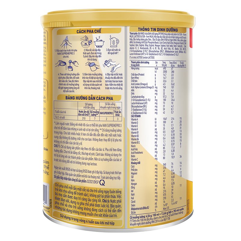 Sữa NAN Supreme PRO 1 - 400G