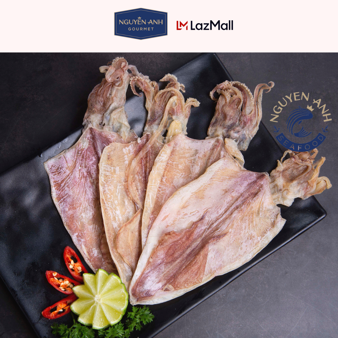 Mực khô Phú Quốc 500Gr size 15-20 con