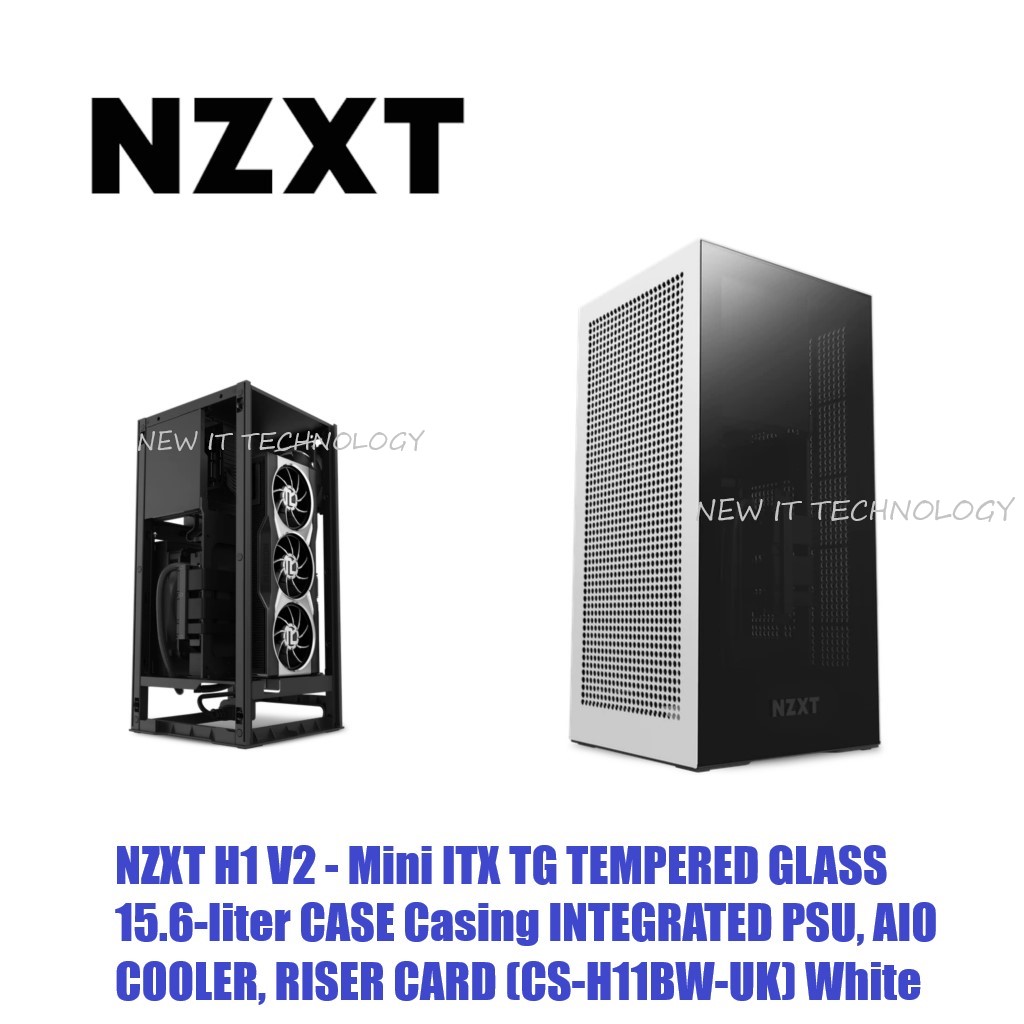 H1 Mini Itx Case Nzxt H1 Pcie Buy NZXT H1 V2 Liquid Cooled ITX