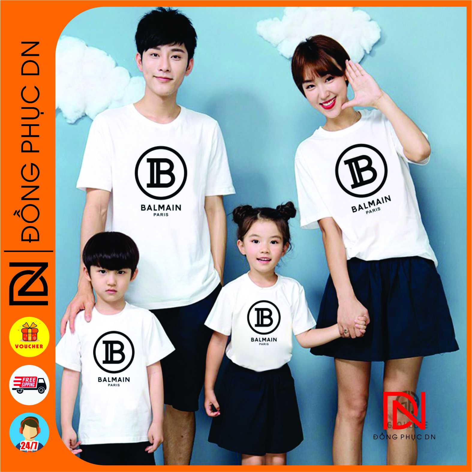 Áo gia đình IB - Mẫu bán chạy
