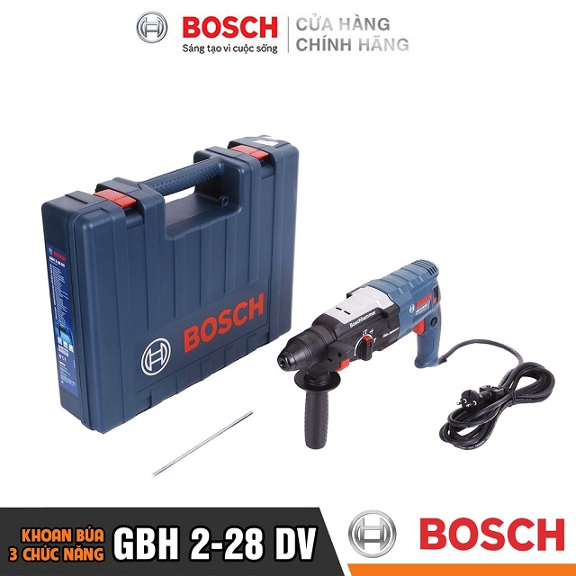 [Chính Hãng] Máy Khoan Búa Bosch GBH 2-28 DV (28MM-820W)