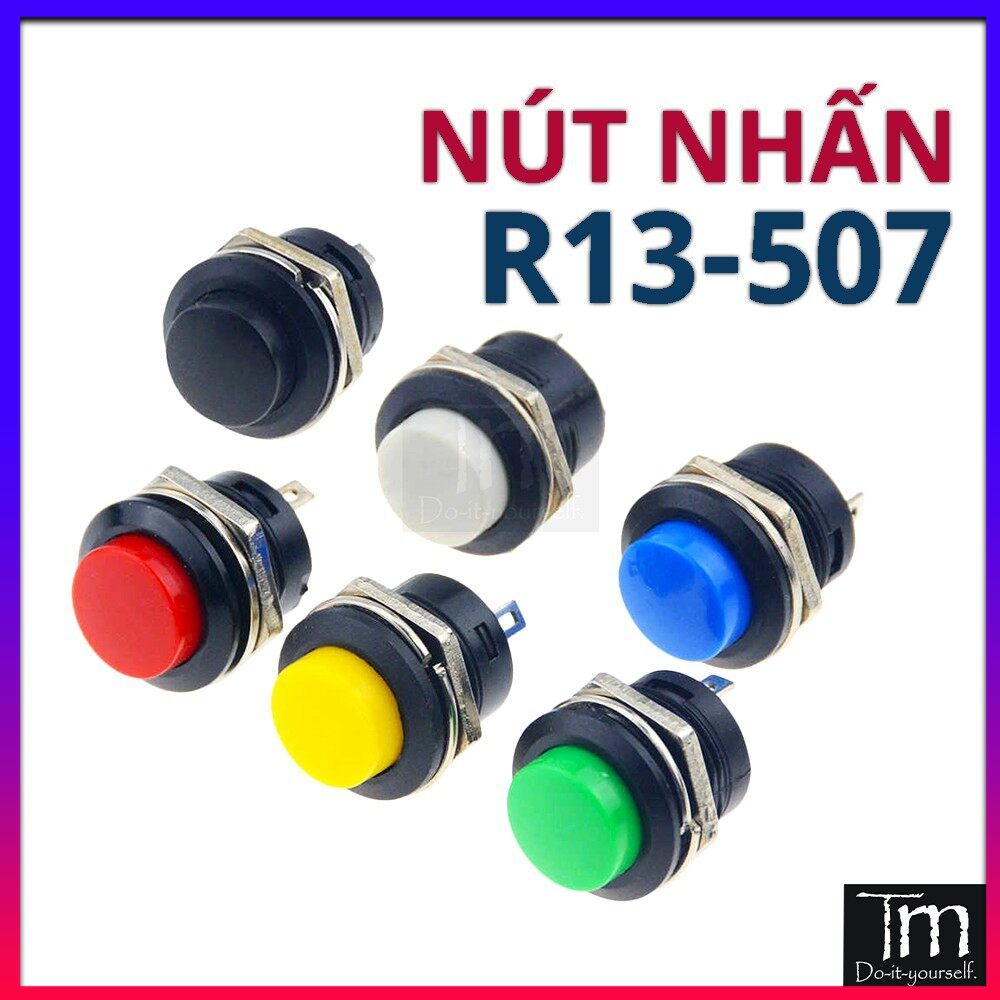 Nút nhấn nhả 16mm