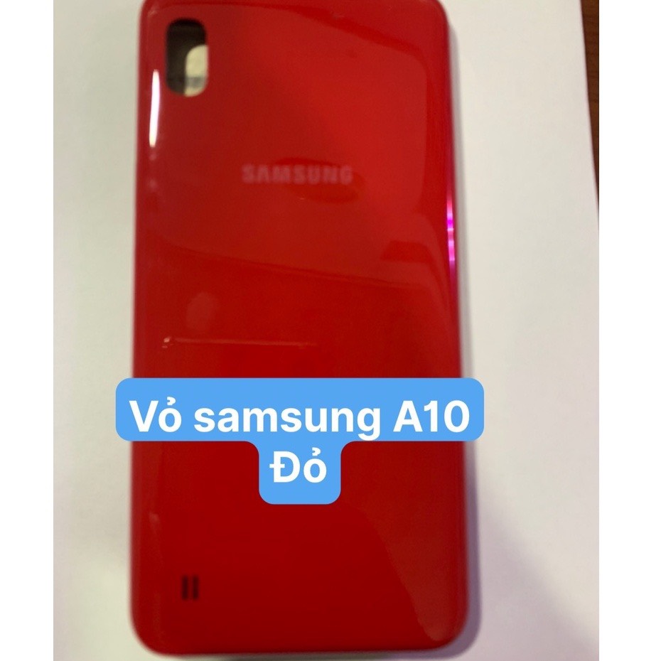 Bộ vỏ sam sung A10 ( GỒM LƯNG,SƯỜN,PHÍM BÁM,KÍNH CAM)