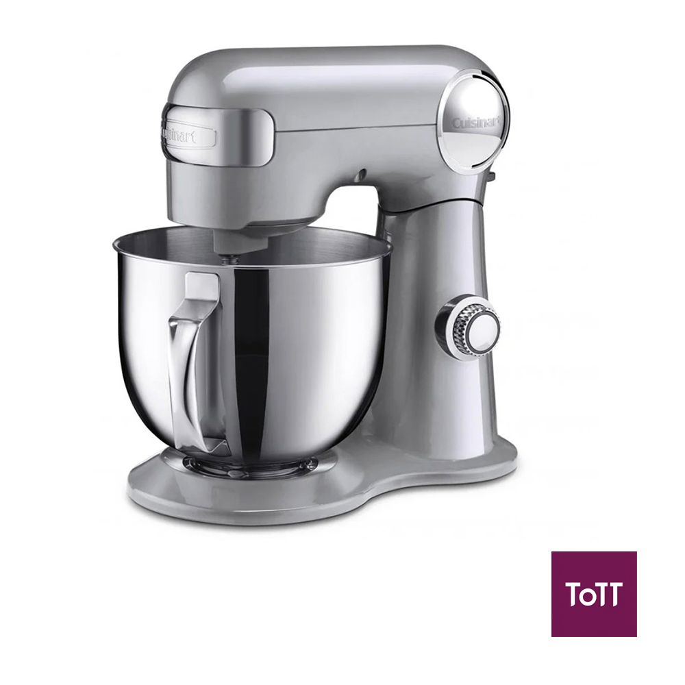 Cuisinart Precision Master™ 5.5Qt Stand Mixer 500W, Silver Linning