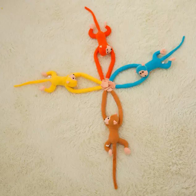 60cm%20Long%20Arm%20Tail%20Monkey%20Stuffed%20Plush%20Curtains%20Baby%20Sleeping%20Appease%20Animal%20Toys%20Car%20Decoration%20Valentine's%20Day%20Gi%20XINYAN%20-%20Image%202