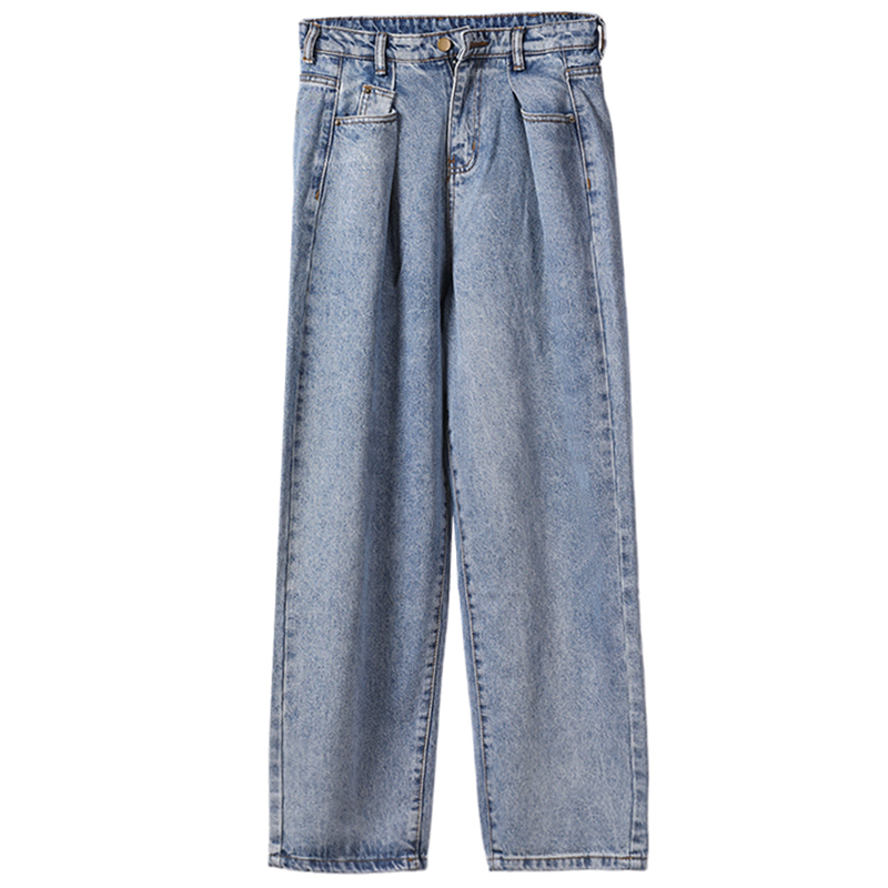 Quần Jeans ống rộng Rose