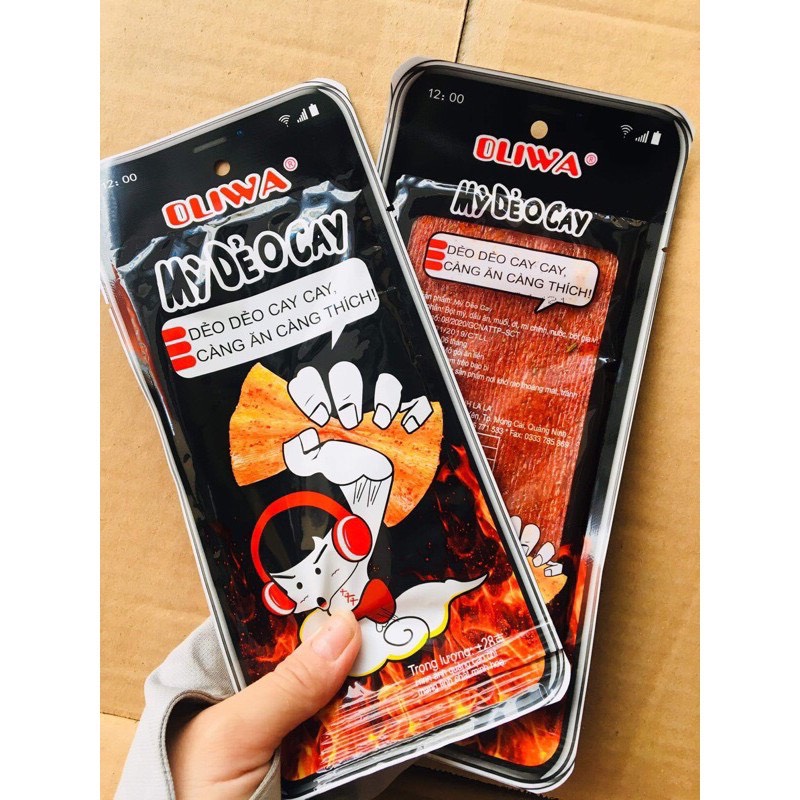 combo 10 gói mỳ dẻo cay