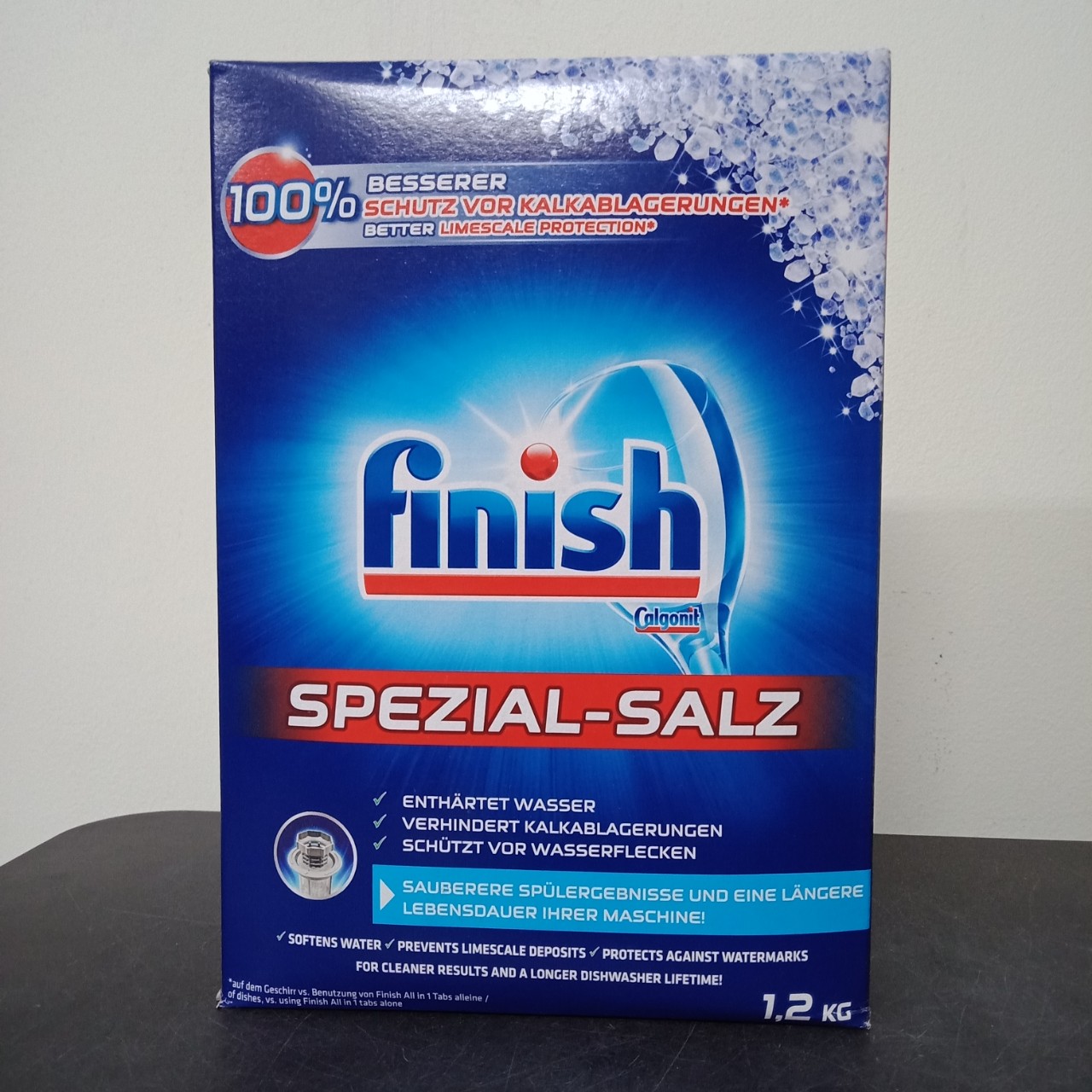 Bột rửa chén Finish Đức hộp 4,5 kg