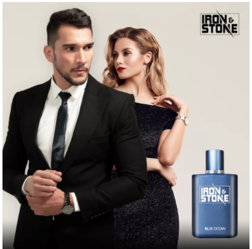 [Combo mua 1 tặng 1] Nước hoa Iron & Stone Blue Ocean 50ml