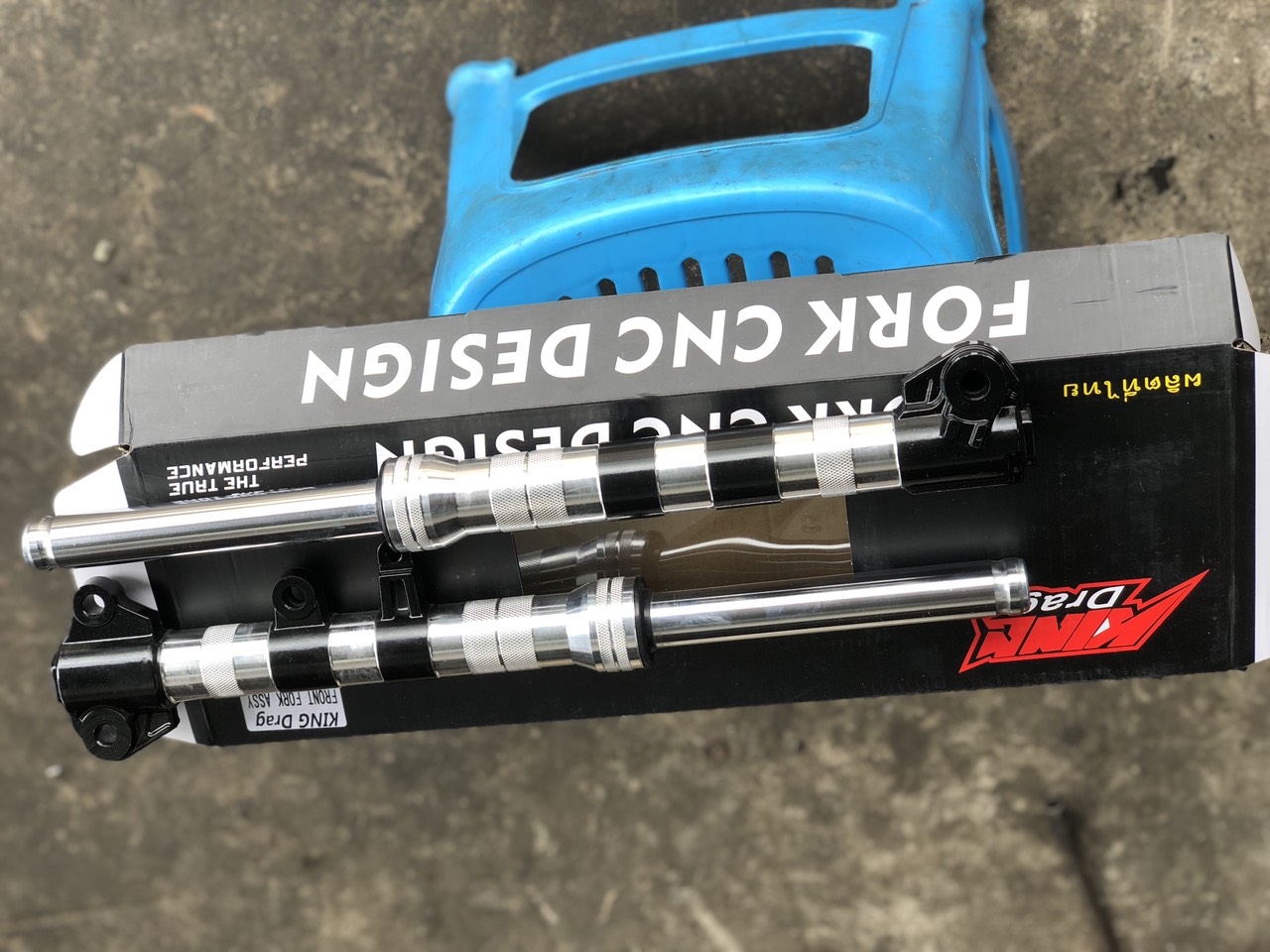 Phuộc phay kiểu king drag sirius