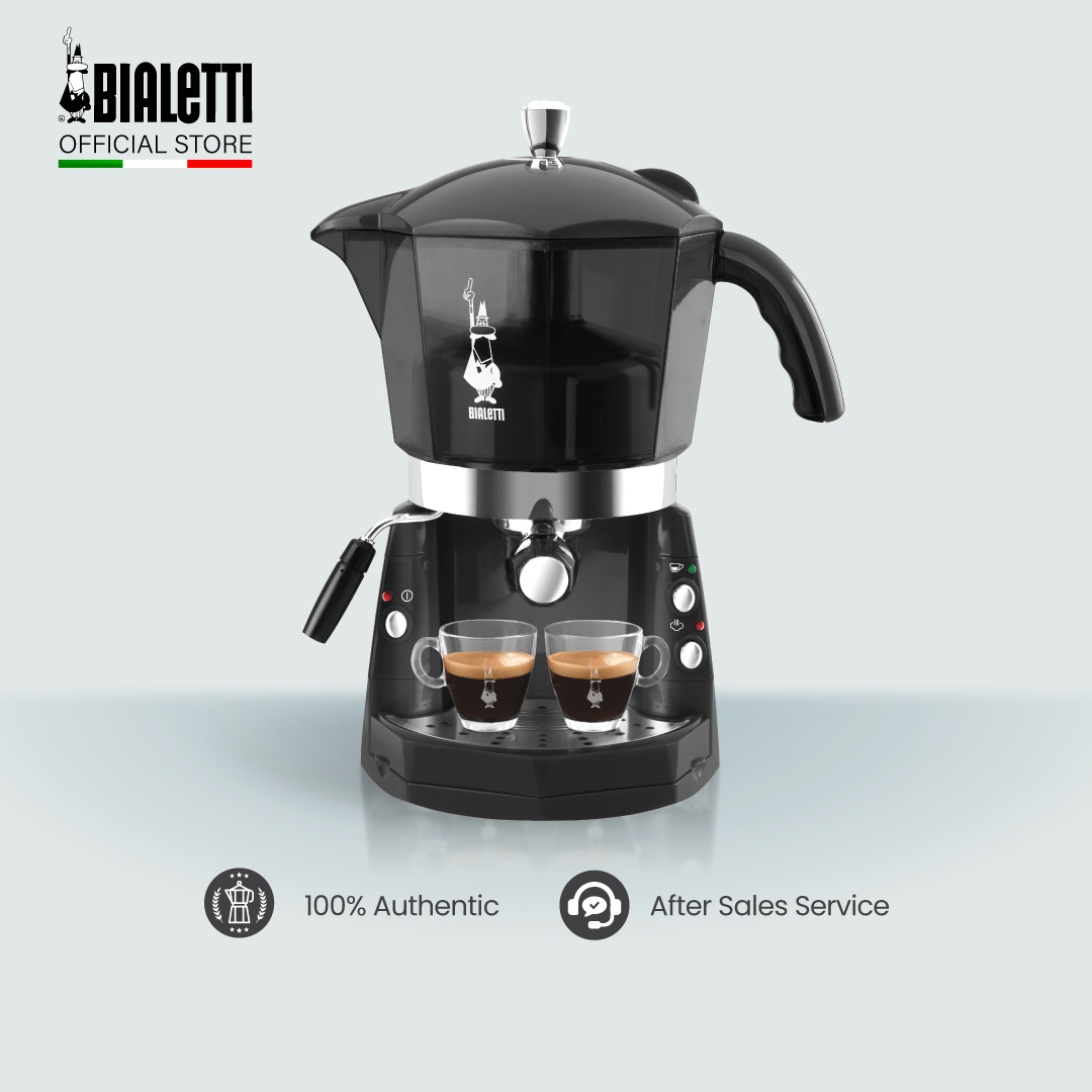 Bialetti Mokona Coffee Capsules Machine CF40 Manual Trio Espresso
