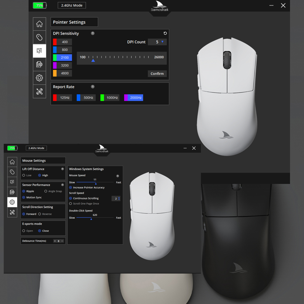 Motospeed%20Darmoshark%20M3%202KHz%20Wireless%20Gaming%20Mouse%20Tri%20Mode%2026K%20DPI%20Telink%208273%20PAM3395%20Sensor%20TTC%20Micro%20Switch%20For%20Laptop%20PC%20-%20Image%205