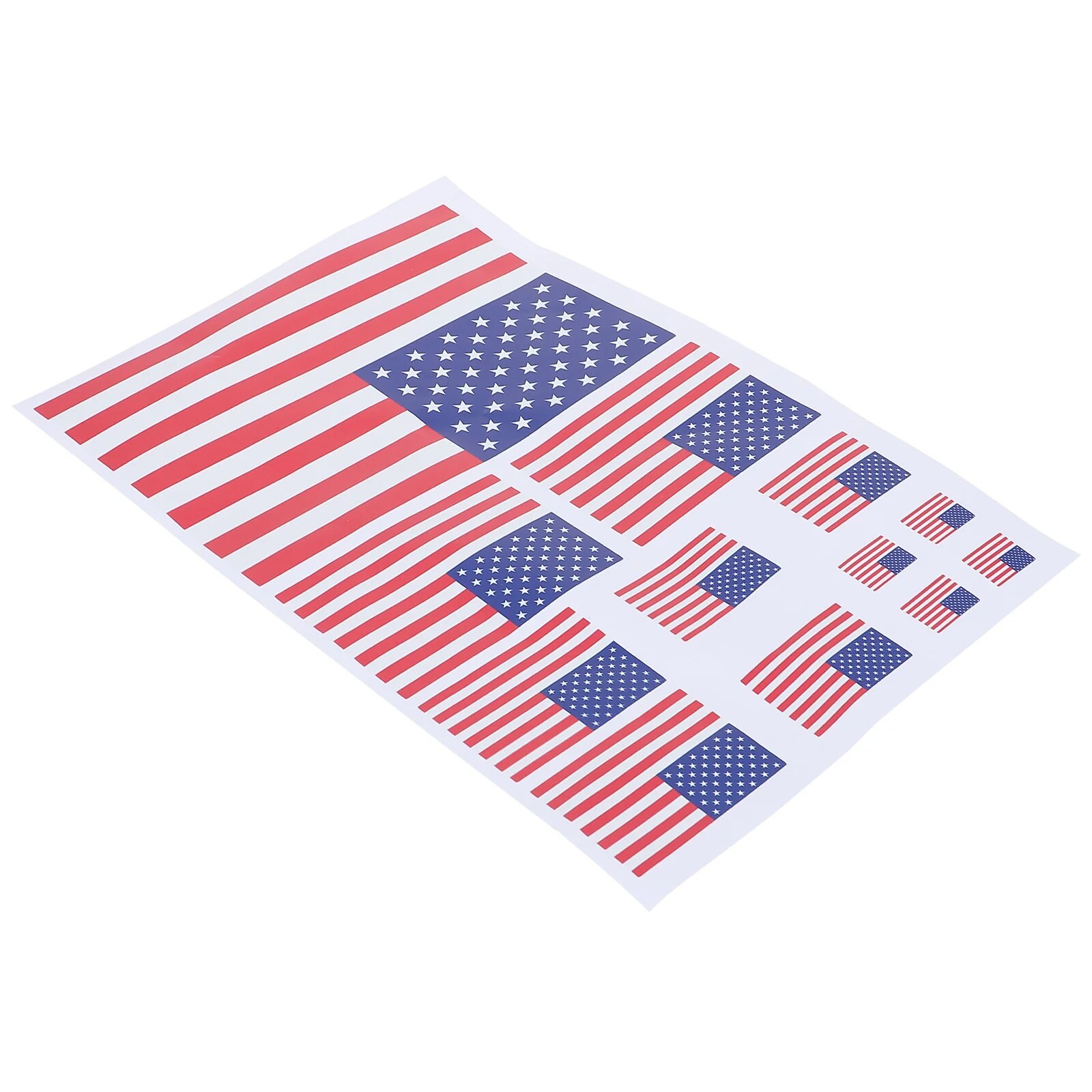 【Exclusive Limited Edition】 American flag sticker stripe USA patriotic stars decal window car festival.