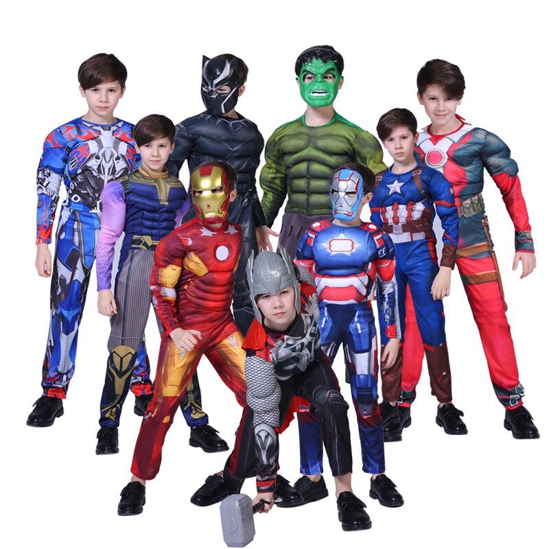 TRANG PHỤC HULK HÓA TRANG SIÊU NHÂN trẻ em
