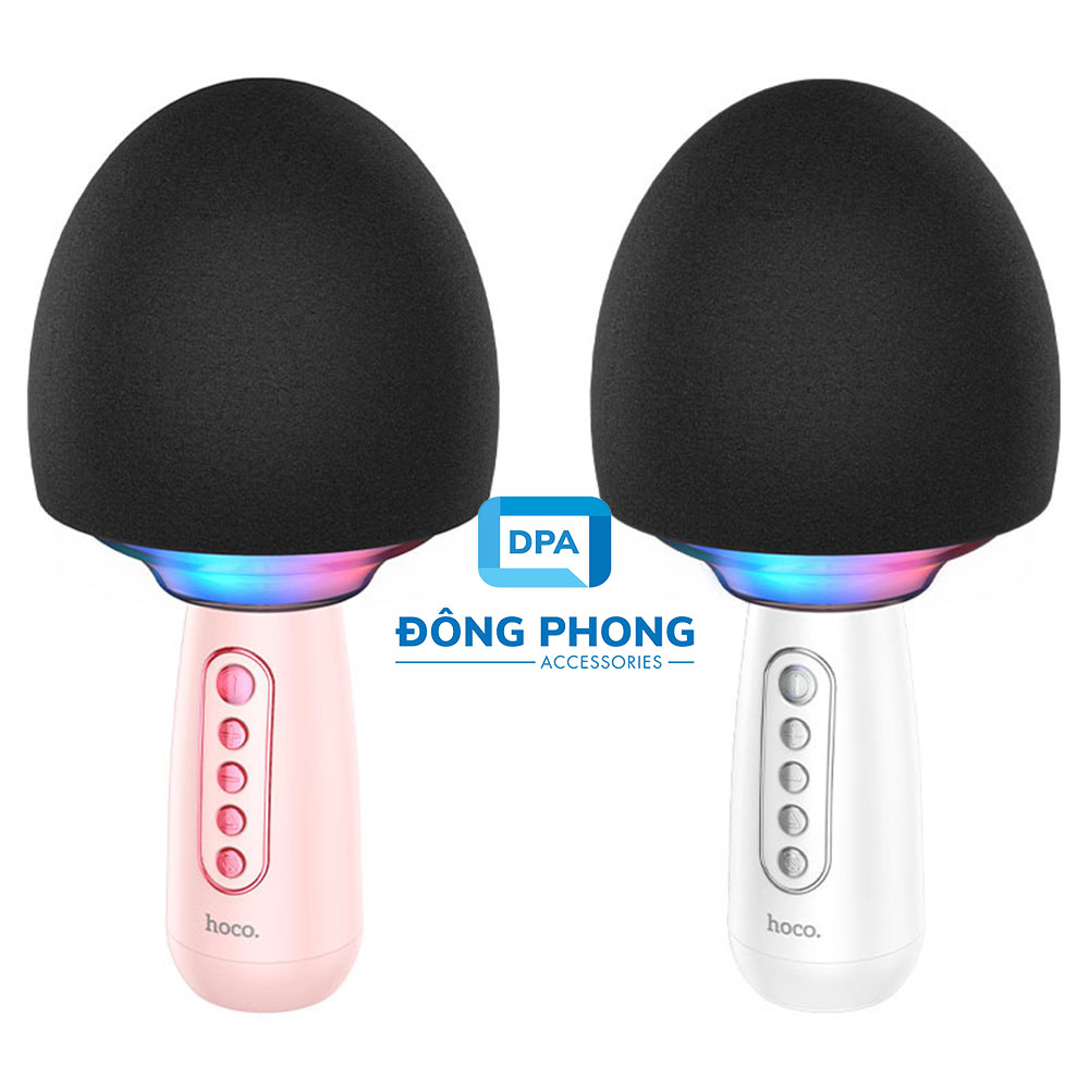 Micro Karaoke Kèm Loa Bluetooth Hoco BK7 Chính Hãng