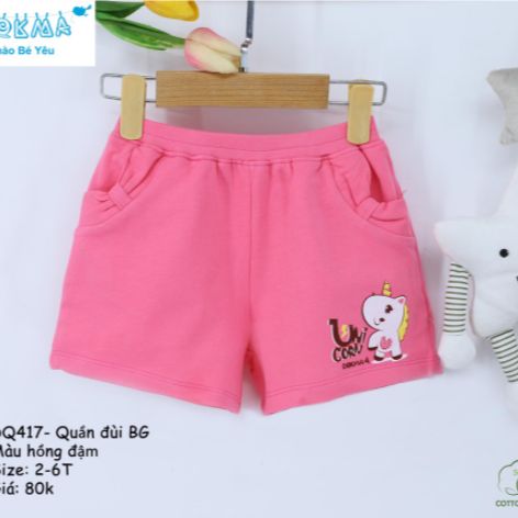 Quần đùi Dokma bé gái