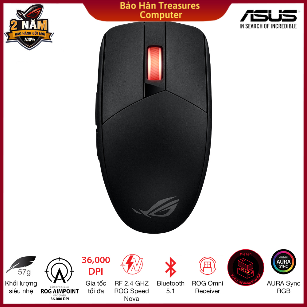 Authentic Asus ROG Strix impact III wireless mouse cable-Intl