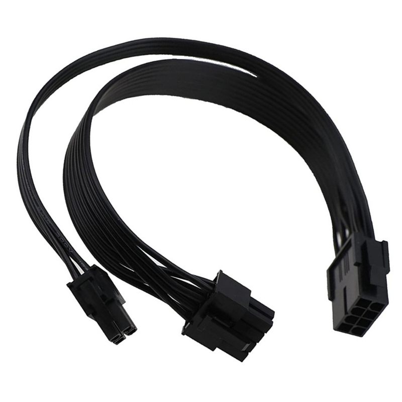 Eps12v cpu 8 pin female to cpu atx 8 pin and atx 4 pin male power supply extension cable