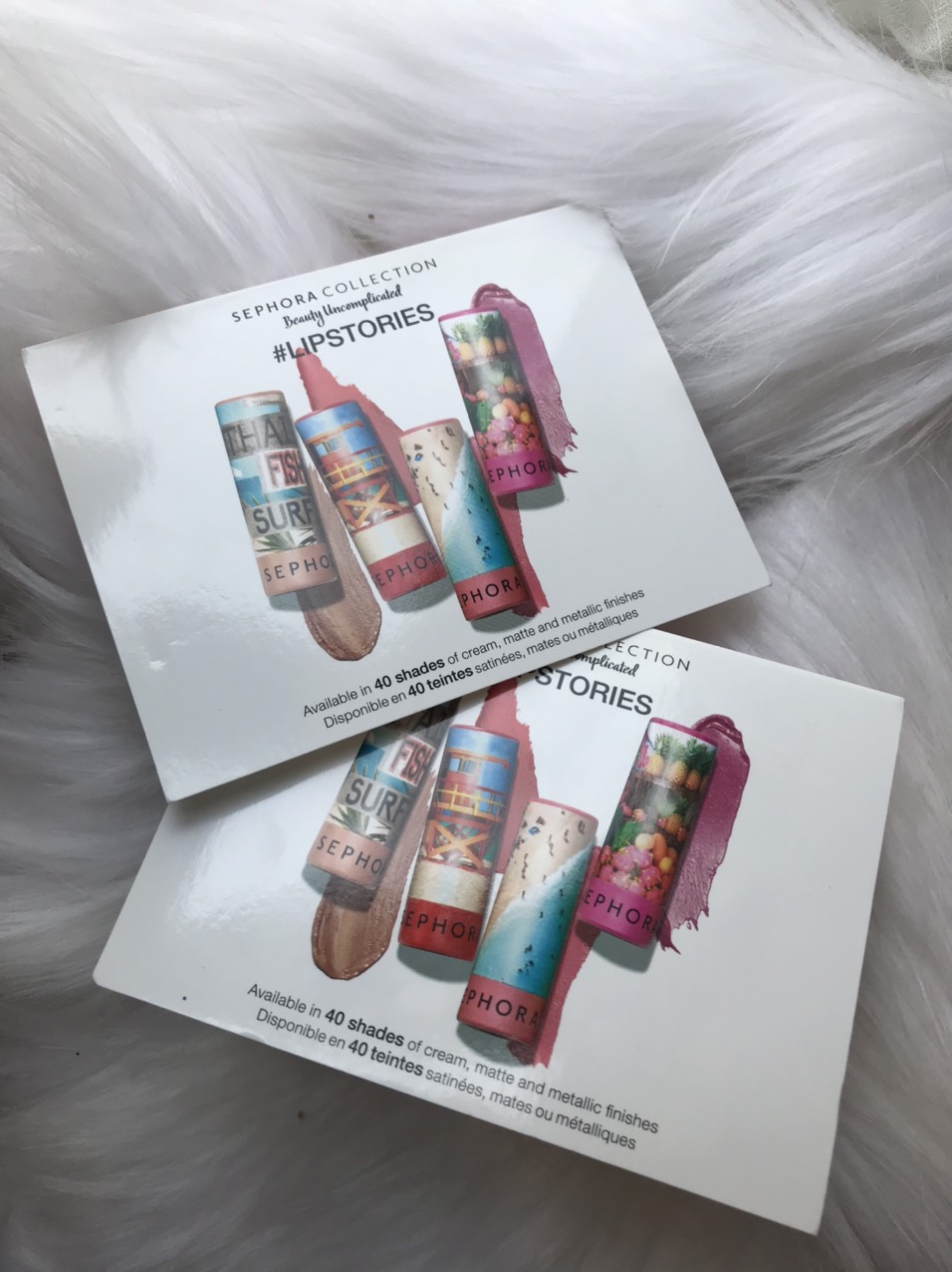 [ SEPHORA ] Sample son Sephora Collection LipStories Matte Lipstick - 4 x 0.25g