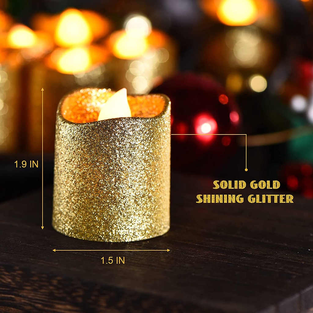 Đèn LED Hình Nến Không Lửa / Nến Trang Trí Tiệc Cưới / Valentine