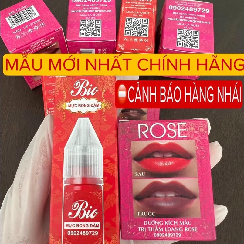 DƯỠNG KÍCH MÀU THÂM LOANG ROSE