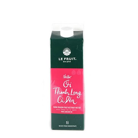 NƯỚC ÉP ỔI THANH LONG CỦ DỀN LE FRUIT 1L