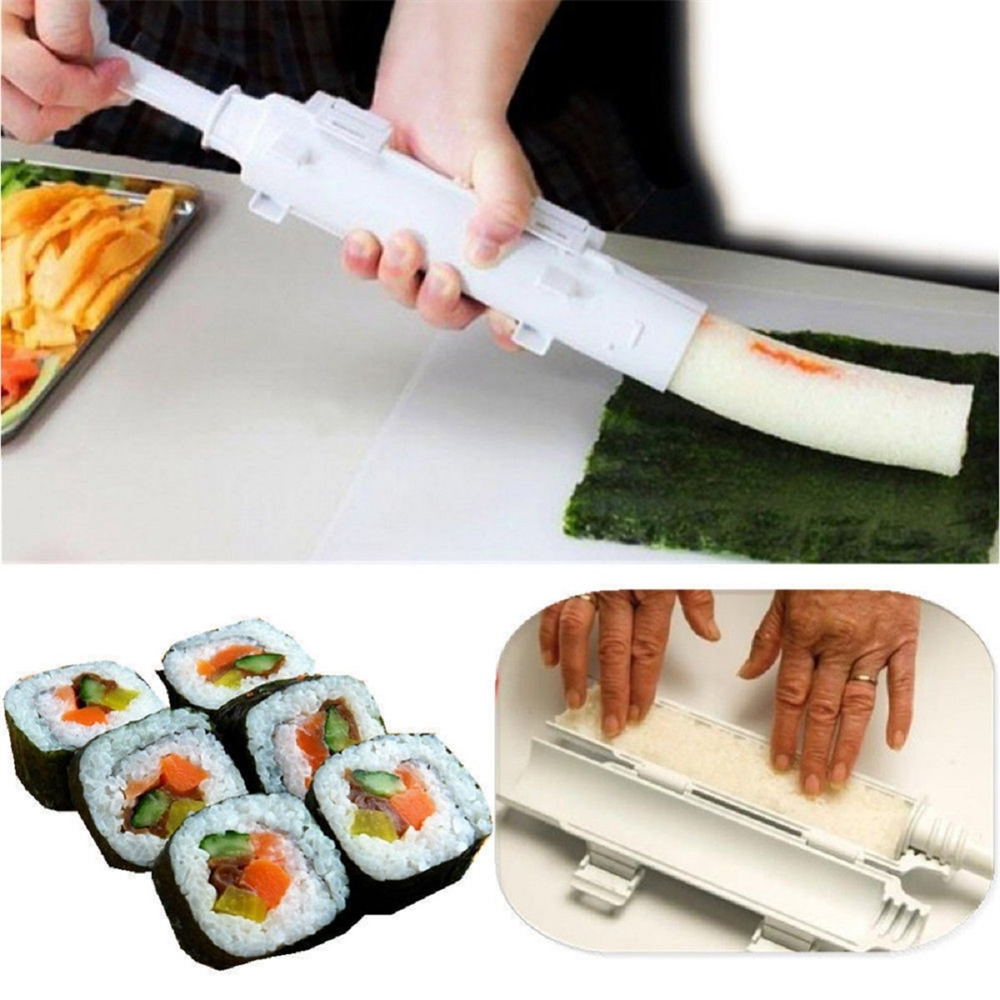 【Free-delivery】 1pcs Sushi Maker Roller DIY Sushi Making Machine Quick ...