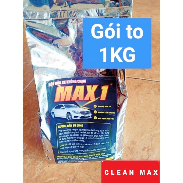 Bột rửa xe bọt tuyết không chạm WASHMAX Max1 1KG