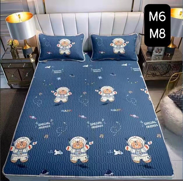 Soft cool air 5D rubber air conditioning Mat type 1 vivid pattern