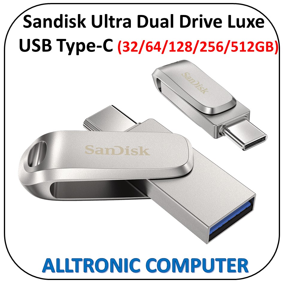 Jual Flashdisk Sandisk Dual Drive OTG SDDDC3 Type C 32GB 64GB 128gb 256GB Original Garansi 5 Tahun I.107897411