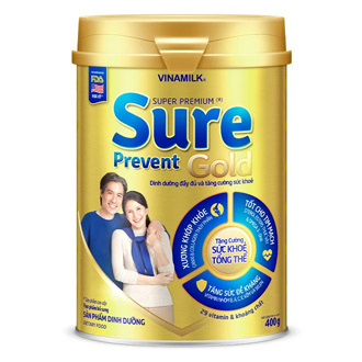 Sữa Bột Sure Prevent Gold 400g