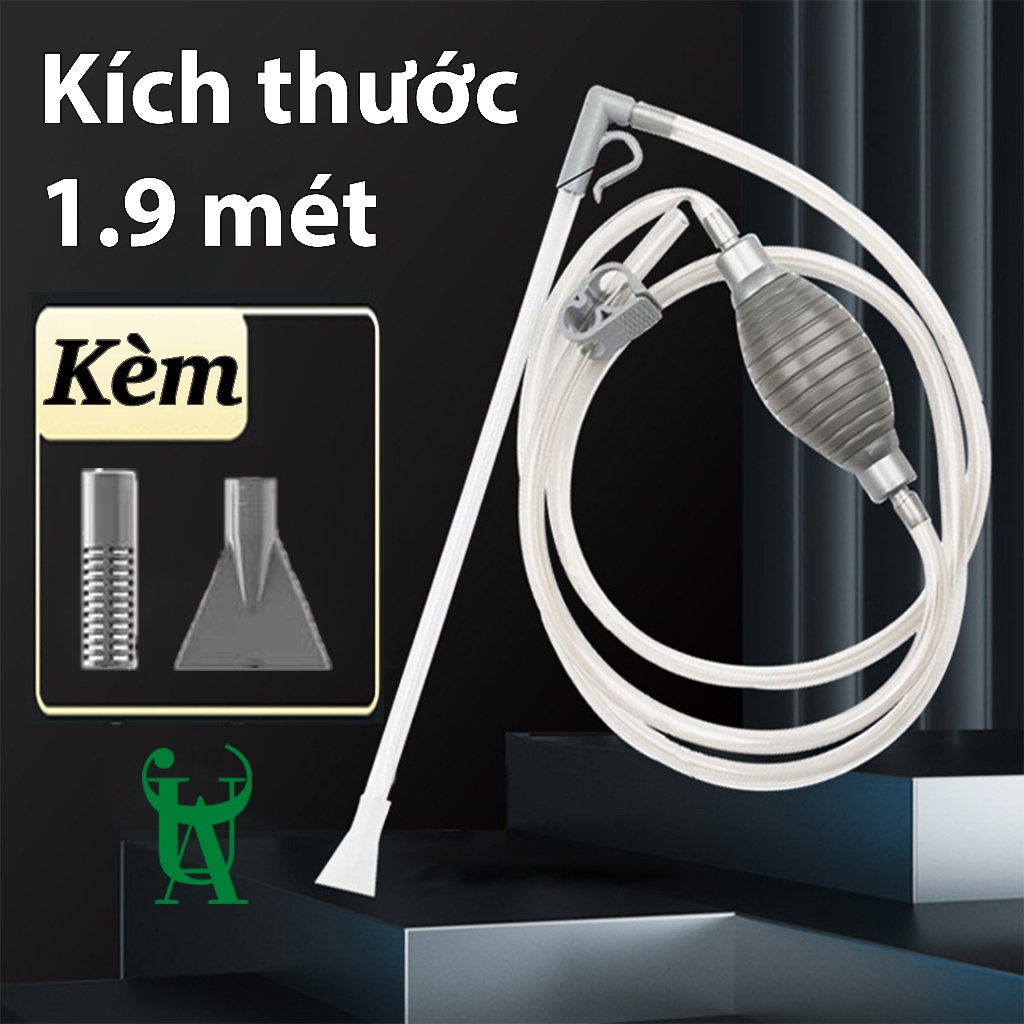 Hút cặn bể cá | Ống thay nước hút đáy phân cặn hồ cá