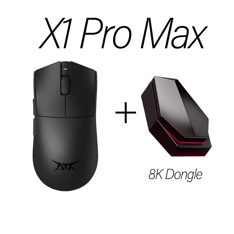 AKT Blazing Sky X1 Wireless Mouse PAW3950 Ultra 750IPS 8k PollingRate Lightweight Customized Adjustable DPI FPS MOBE Gaming Mice. 