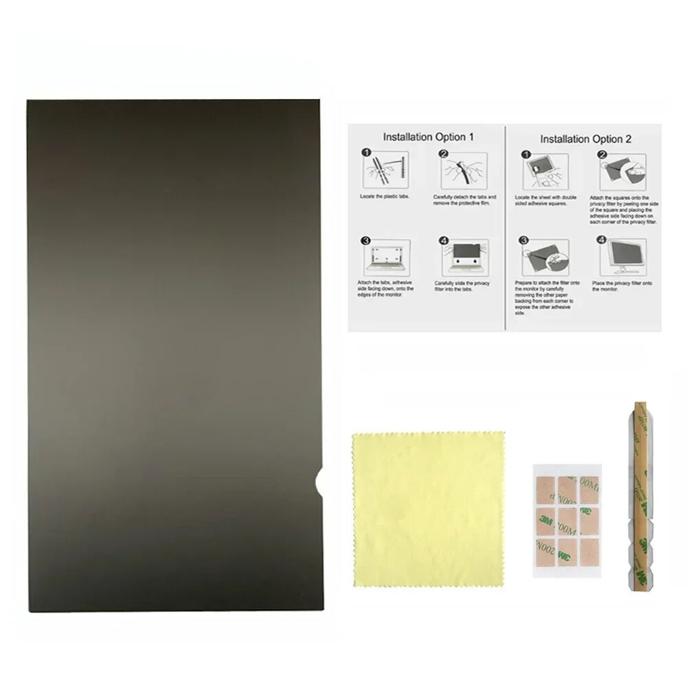 15.6 privacy filter tablet monitor screen guard protector Fit Xiaomi Lenovo Dell HP mi huawei hasee LG. 